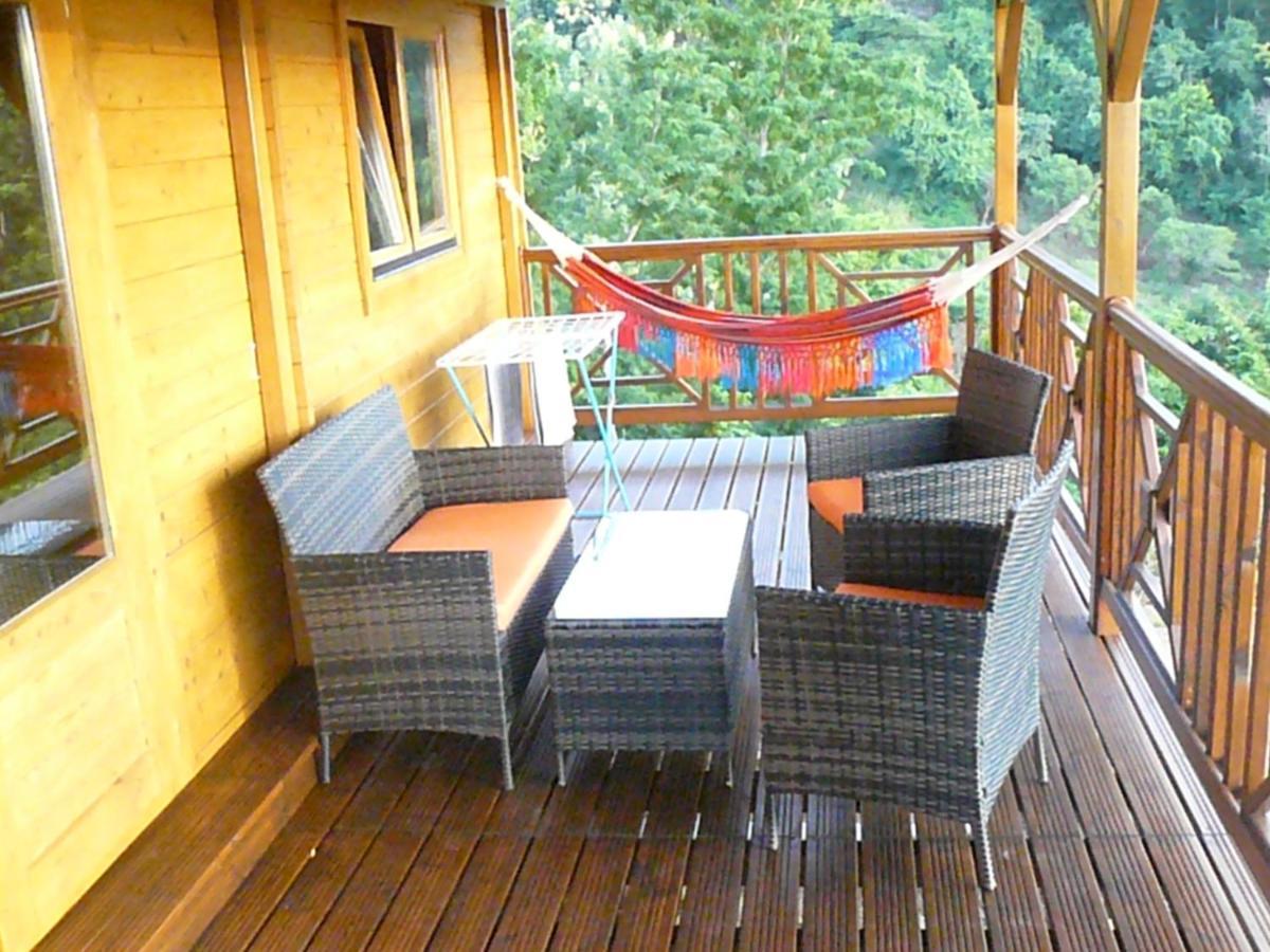les écolo-gîtes de l'Habitation Laurichesse Vieux-Habitants Exterior foto